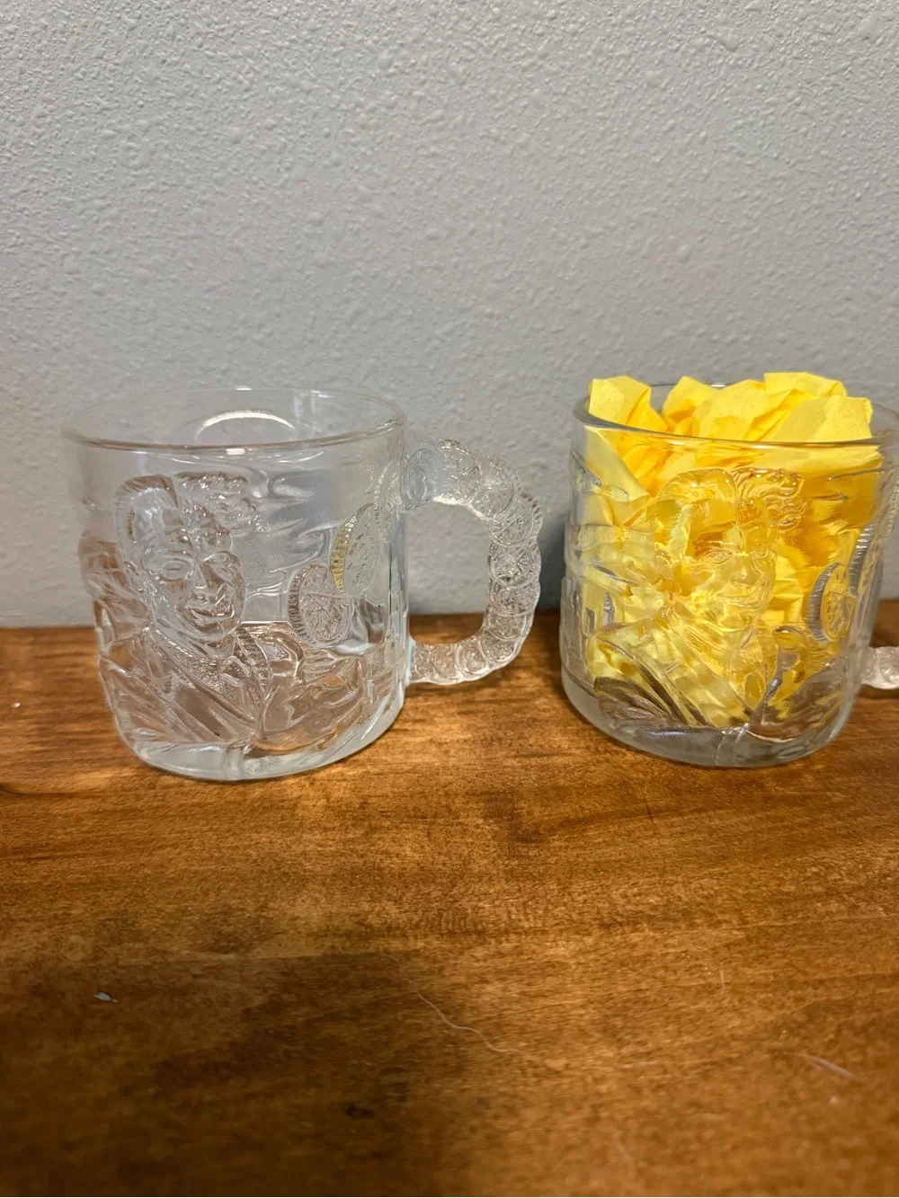 Two Face and Robin vintage McDonald’s glasses